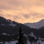 Sonnenaufgang über Oberstdorf