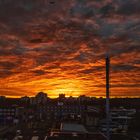 Sonnenaufgang über Offenbach