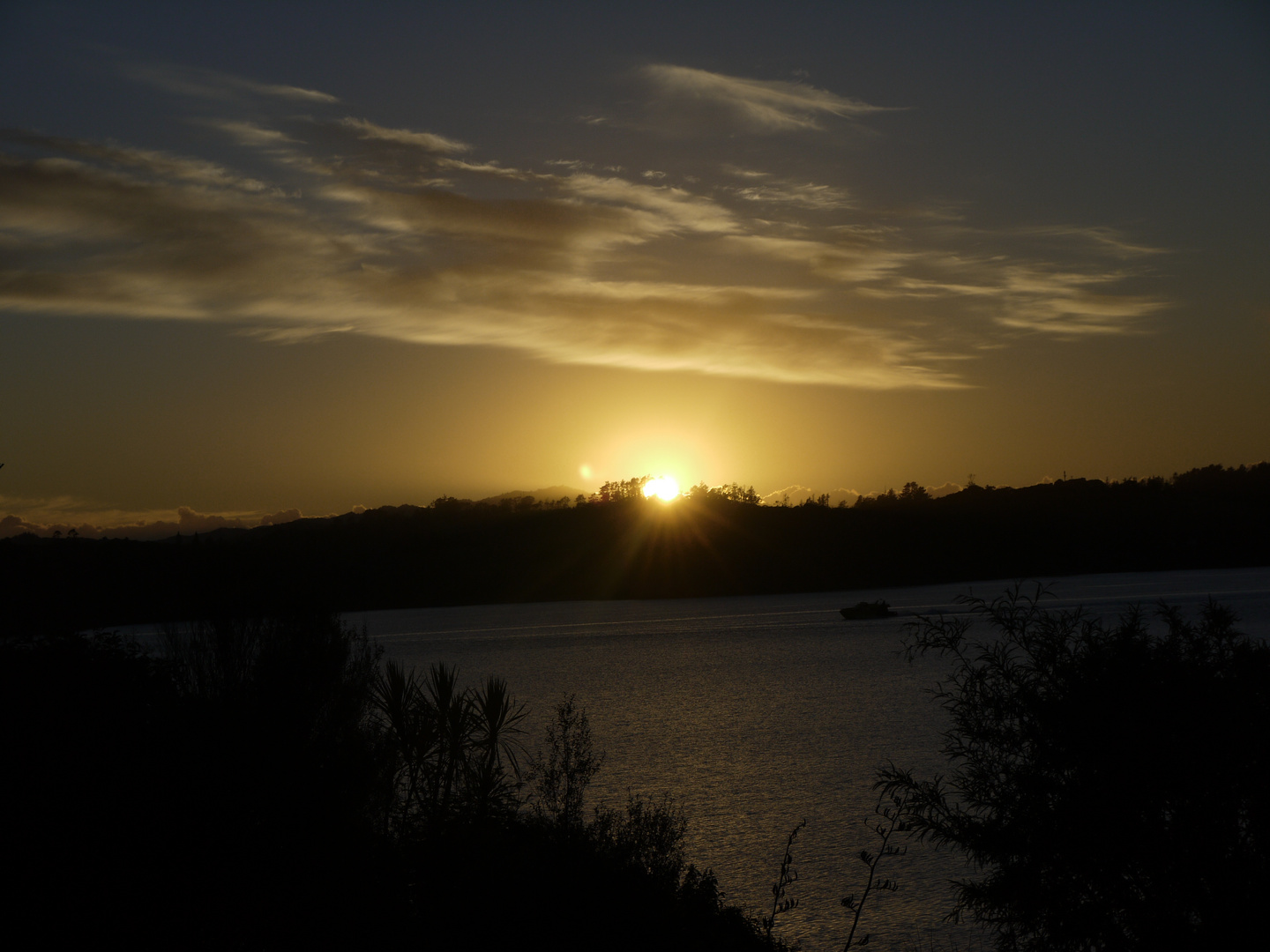 Sonnenaufgang über Pahia!