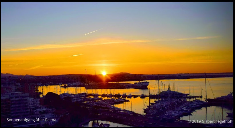 Sonnenaufgang über Palma de Mallorca Foto & Bild | europe, balearic islands, spain Bilder auf ...