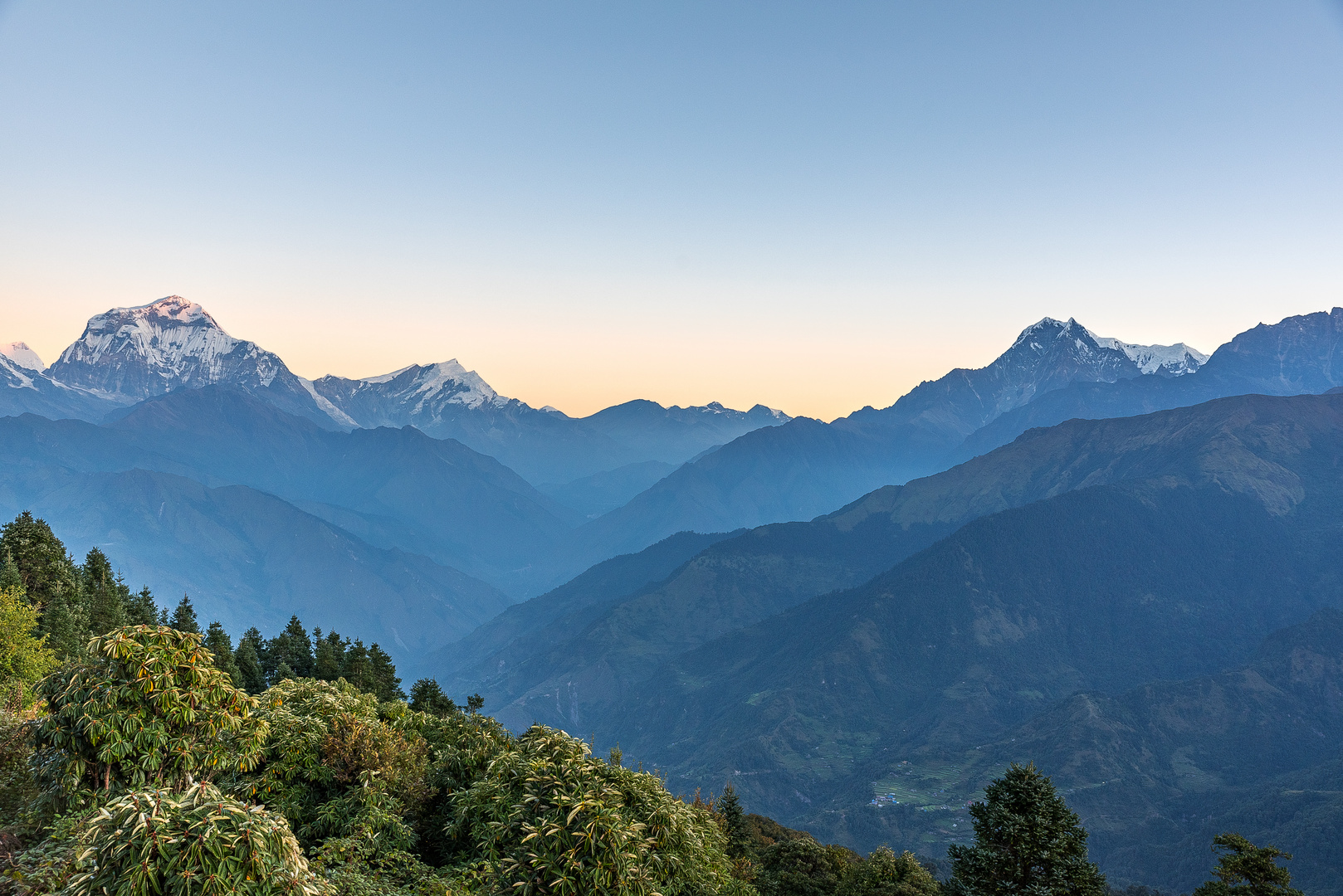 Sonnenaufgang über Poon Hill (3200 m)