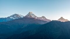 Sonnenaufgang über Poon Hill (3200 m)