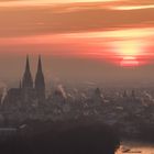 Sonnenaufgang über Regensburg