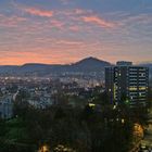 Sonnenaufgang über Reutlingen