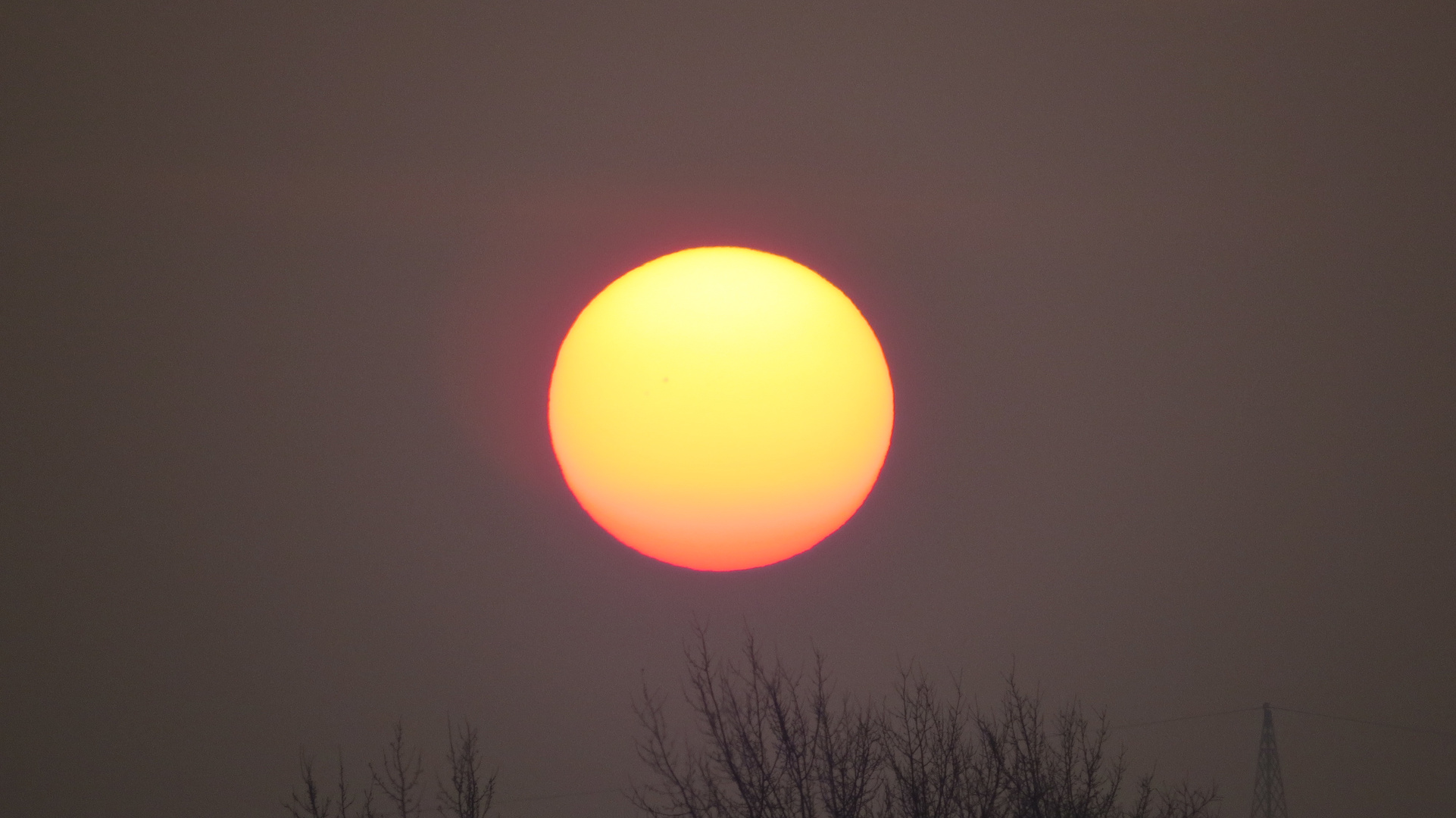 Sonnenaufgang über Rhein-Main