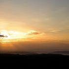 Sonnenaufgang über Rheinhessen/Pfalz