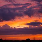 Sonnenaufgang über Rheydt