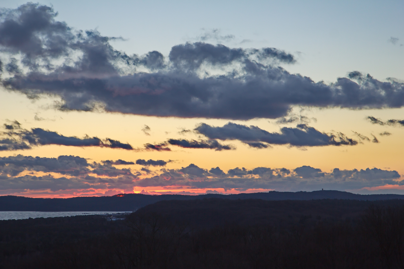 Sonnenaufgang über Rügen 1