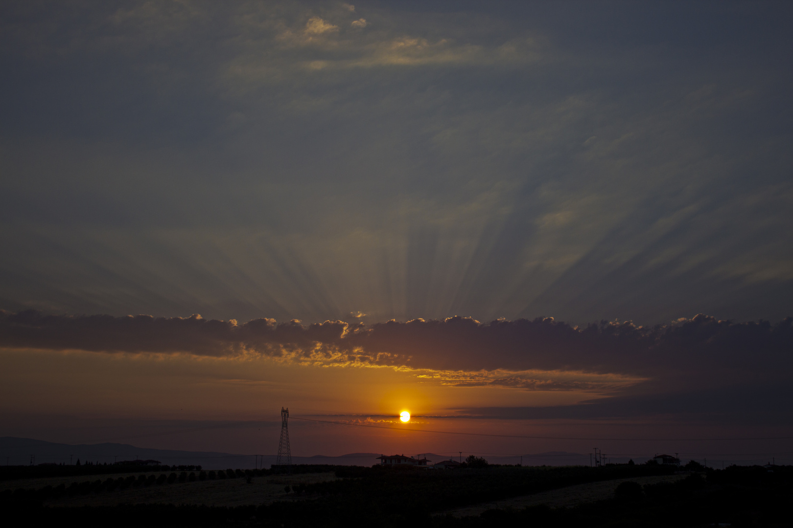 Sonnenaufgang über Sithonia