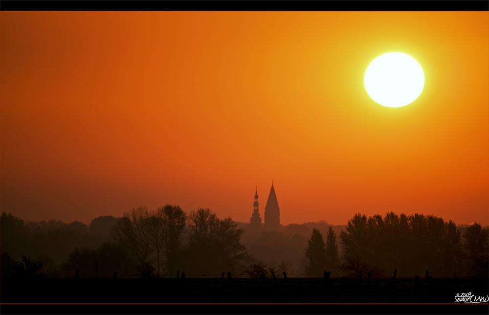 Sonnenaufgang über Soest