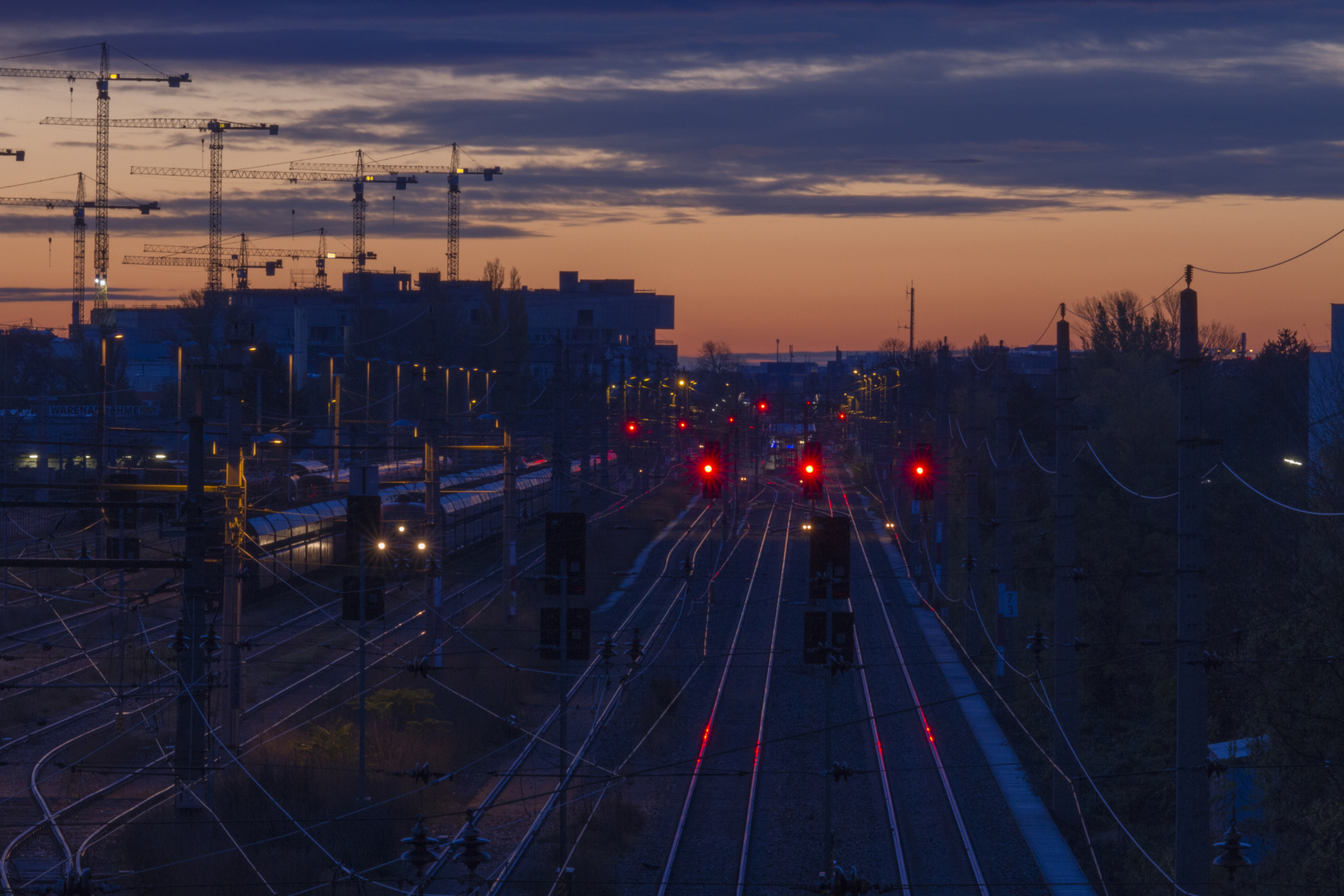 Sonnenaufgang über Strebersdorf