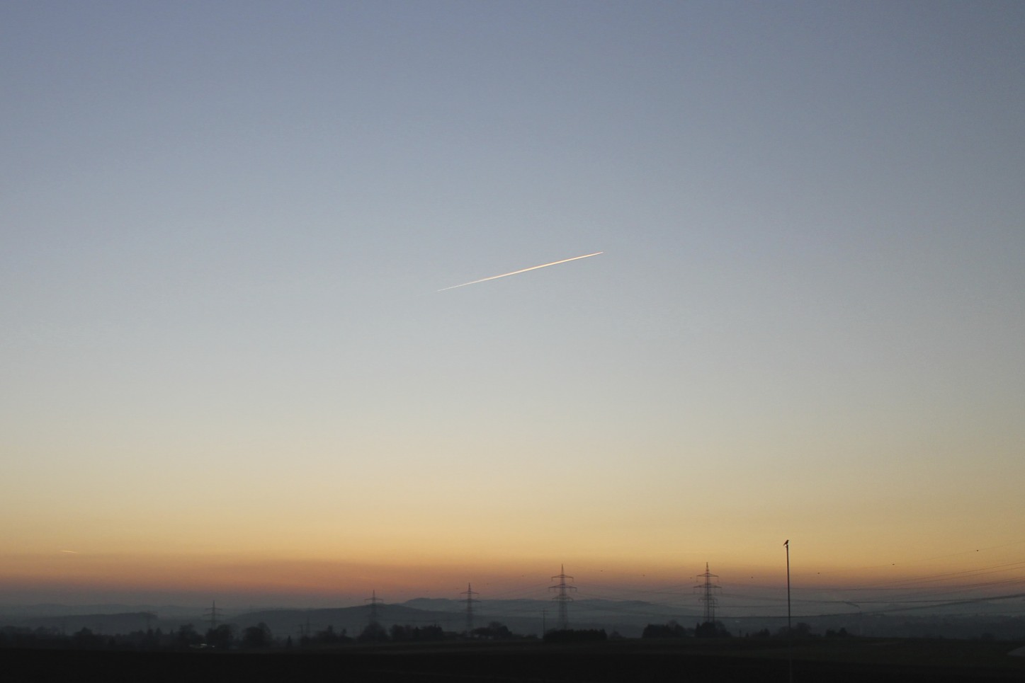 Sonnenaufgang über Stuttgart II