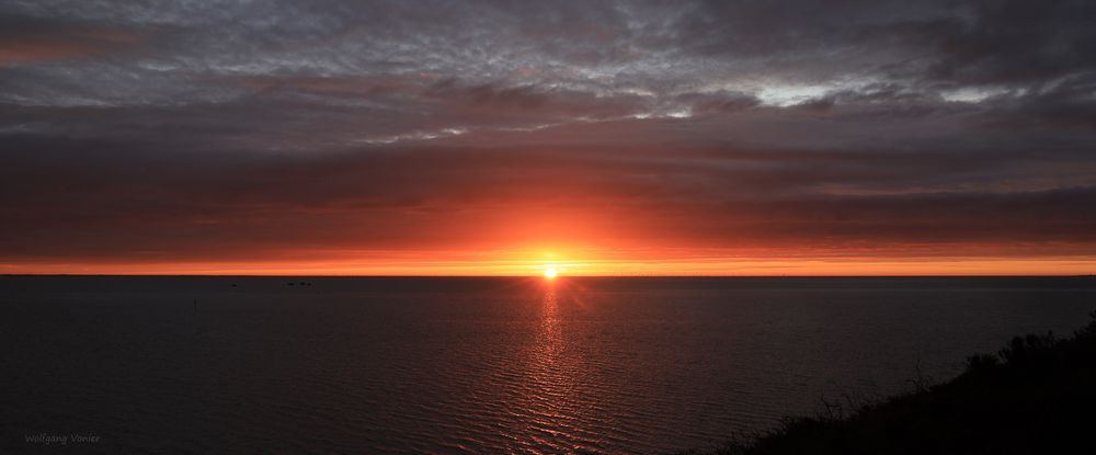 Sonnenaufgang über Sylt