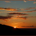 Sonnenaufgang über Trinidad