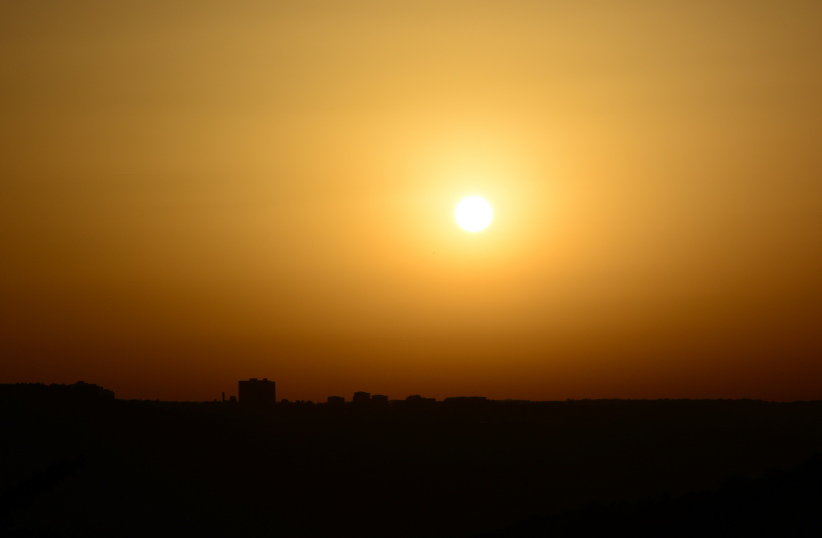 Sonnenaufgang über Tübingen