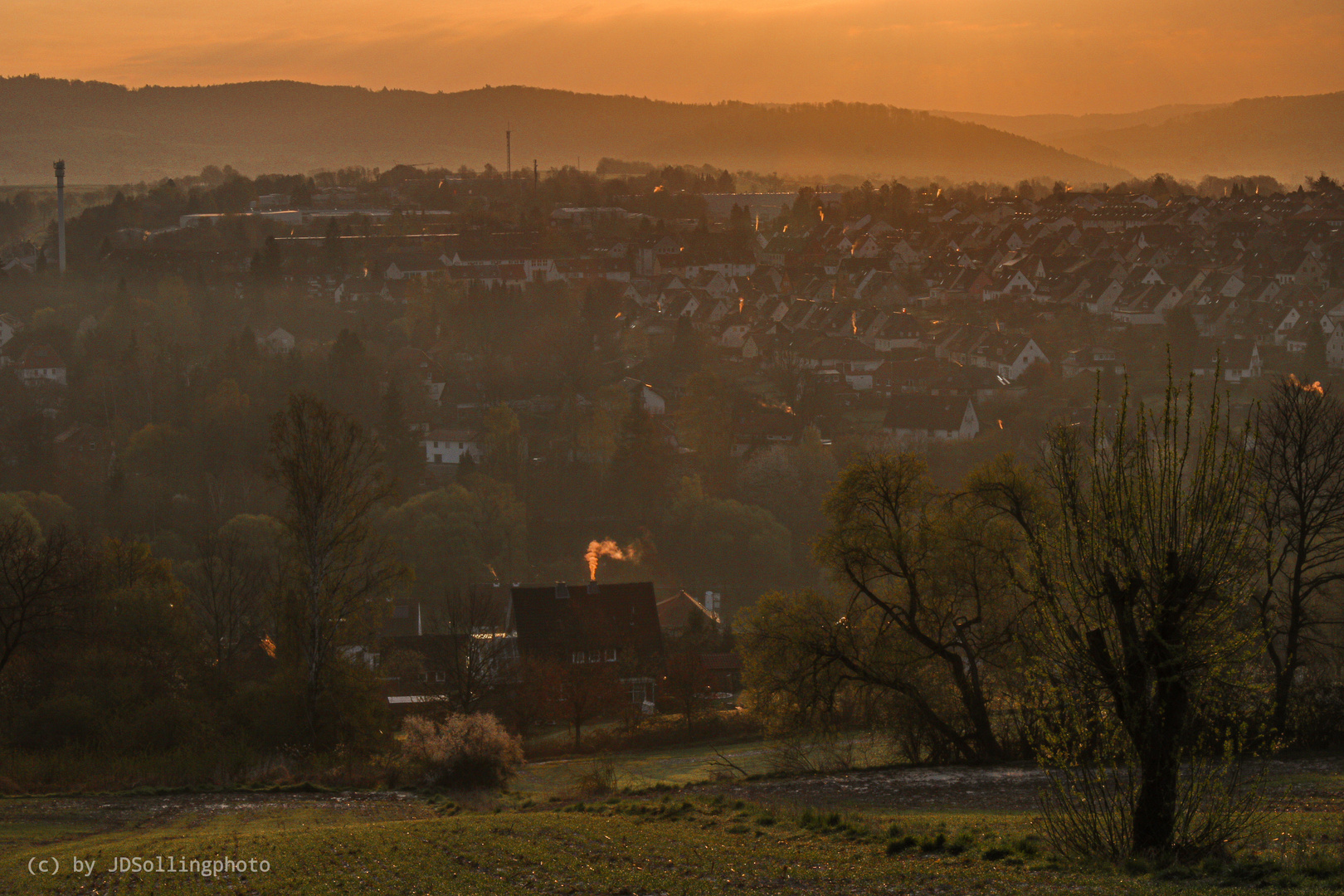 Sonnenaufgang über Uslar