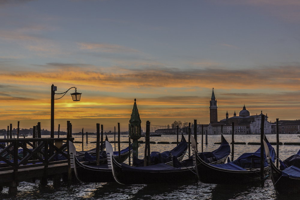 Sonnenaufgang über Venedig