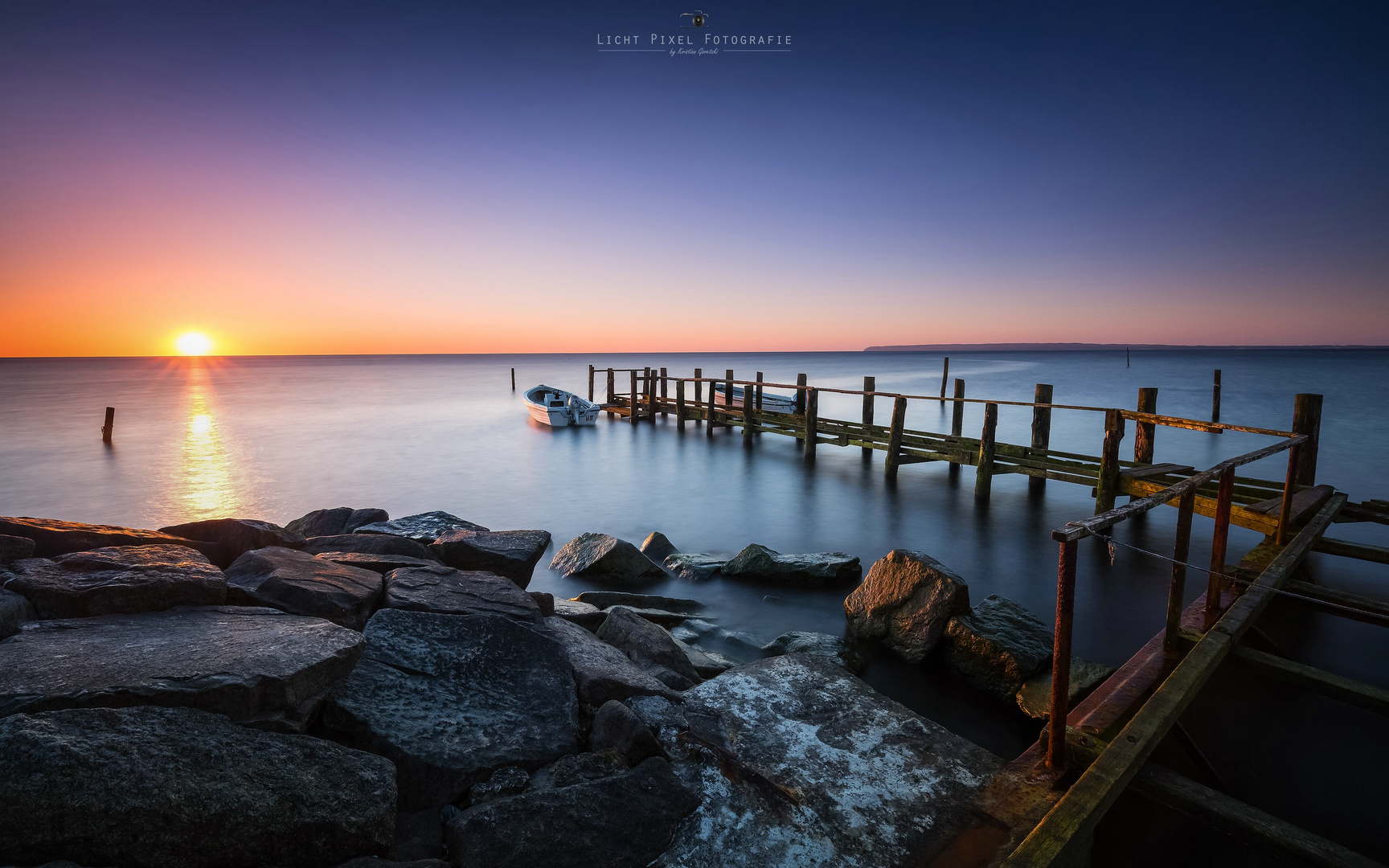 Sonnenaufgang über Vitt auf Rügen