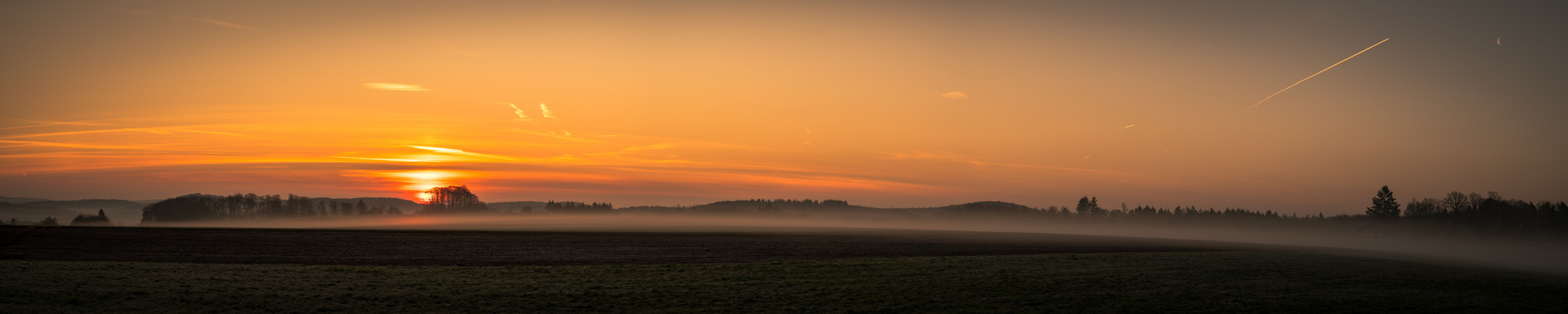 Sonnenaufgang über Waldeck