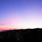 Sonnenaufgang über Wolfsburger Rathaus
