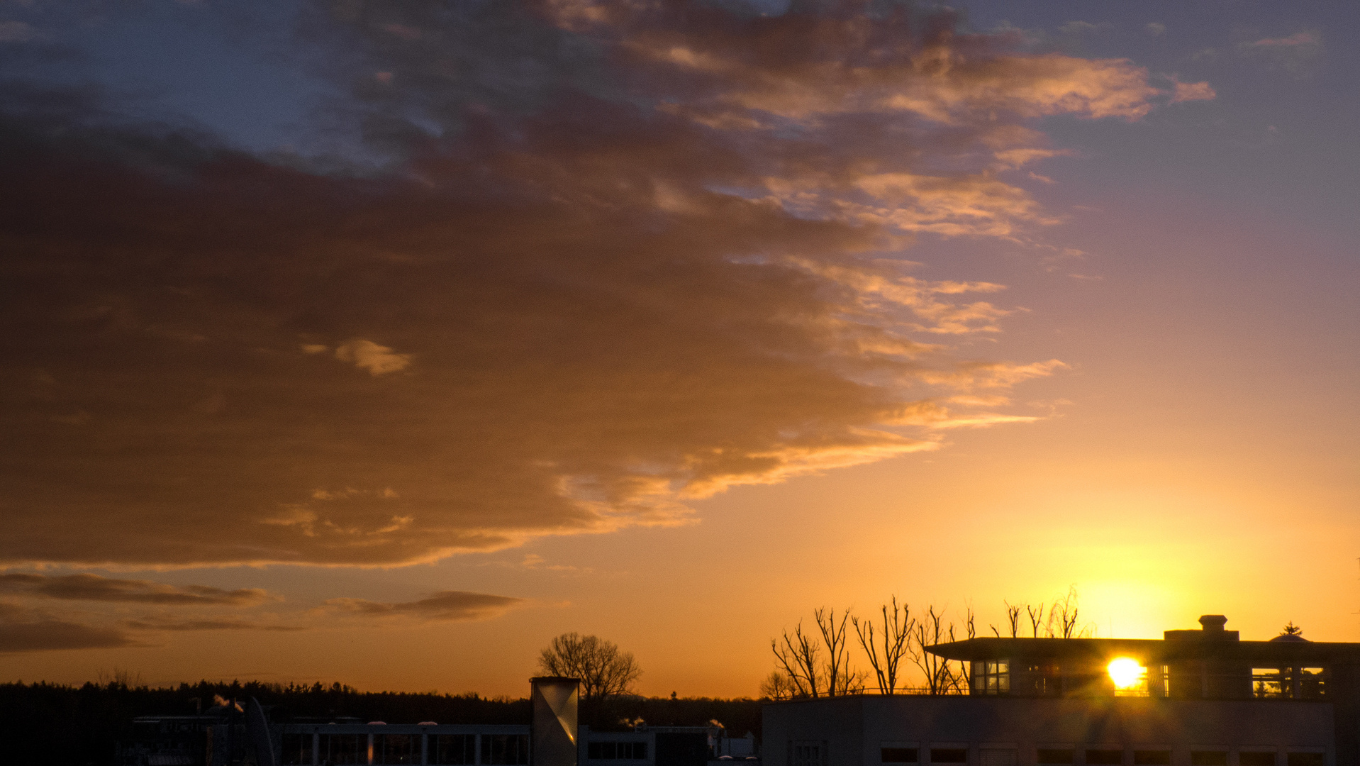 Sonnenaufgang über Ziegelstein (2)