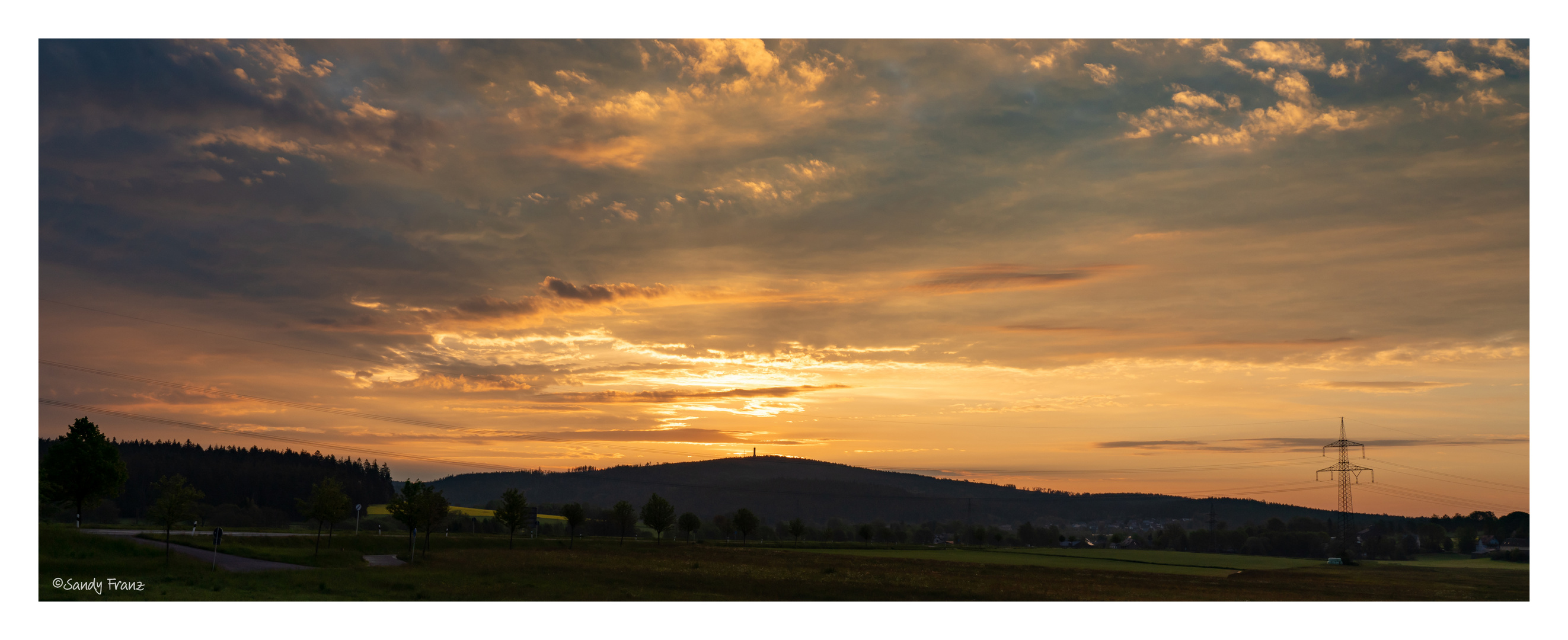 Sonnenaufgang überm Kornberg