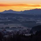 Sonnenaufgang überm Oberland