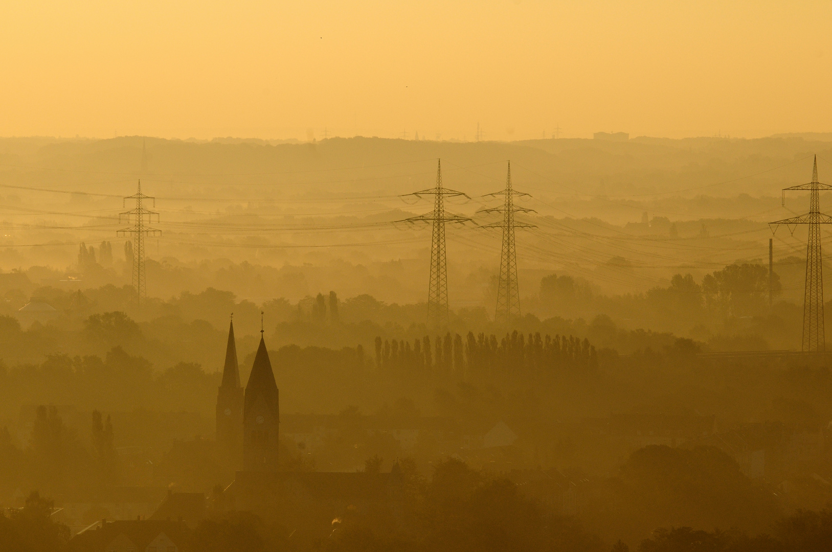 Sonnenaufgang über'm Pott