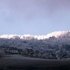 Sonnenaufgang überm Rheintal