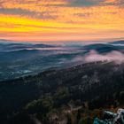 Sonnenaufgang überm Riesengebirge