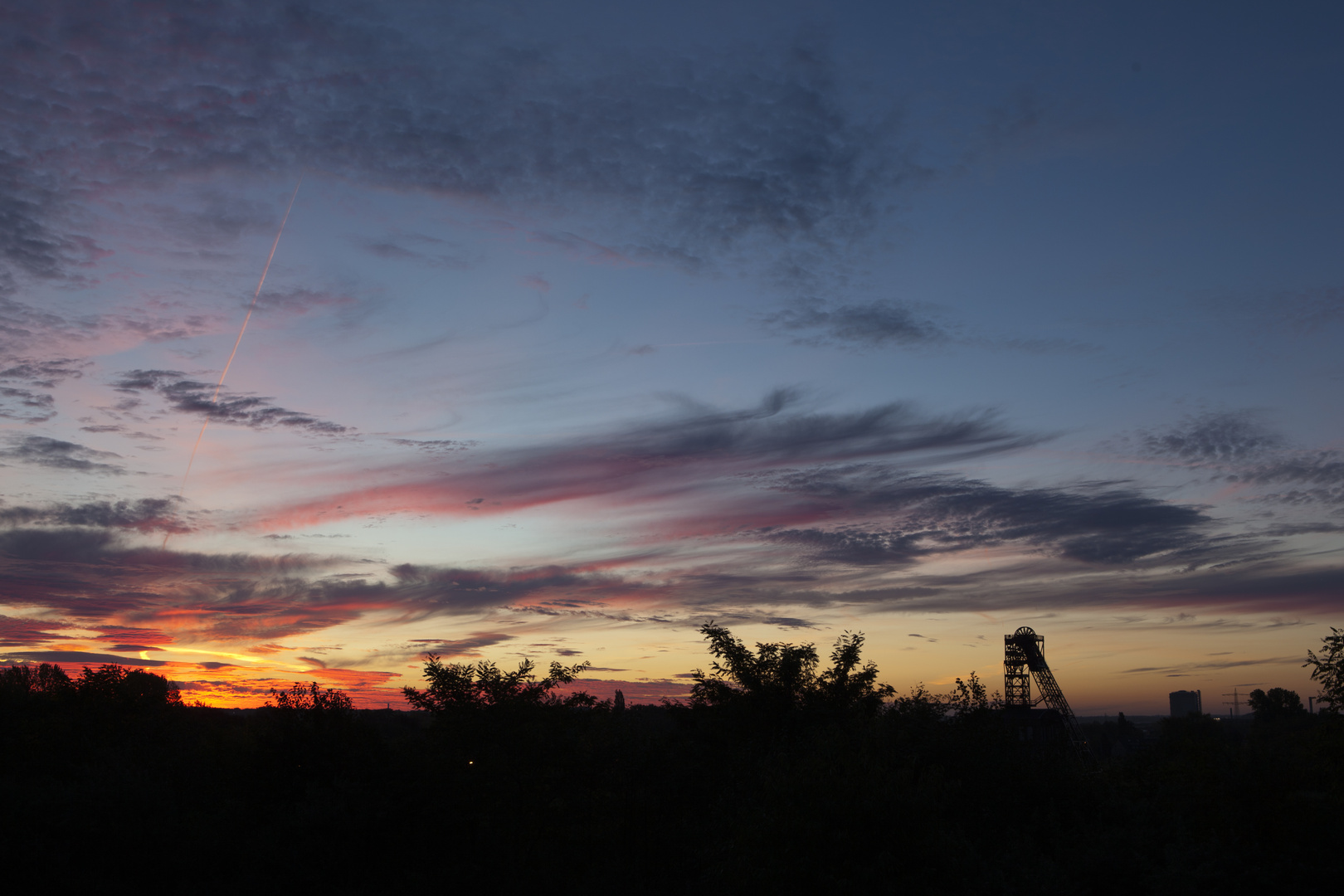 Sonnenaufgang über´m Ruhrgebiet