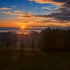 Sonnenaufgang überm Starnberger See