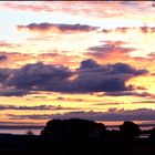 Sonnenaufgang übers Stettiner Haff