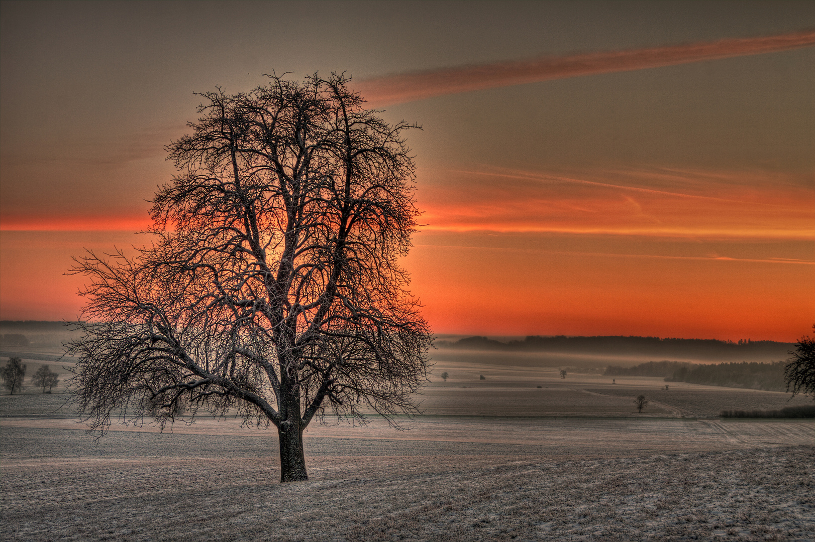 Sonnenaufgang um acht