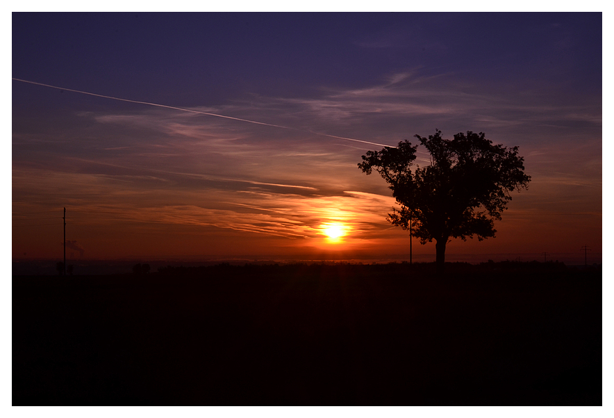 Sonnenaufgang um Ulm