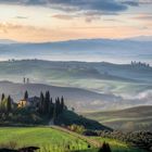 Sonnenaufgang Val d´Orcia (Toskana)