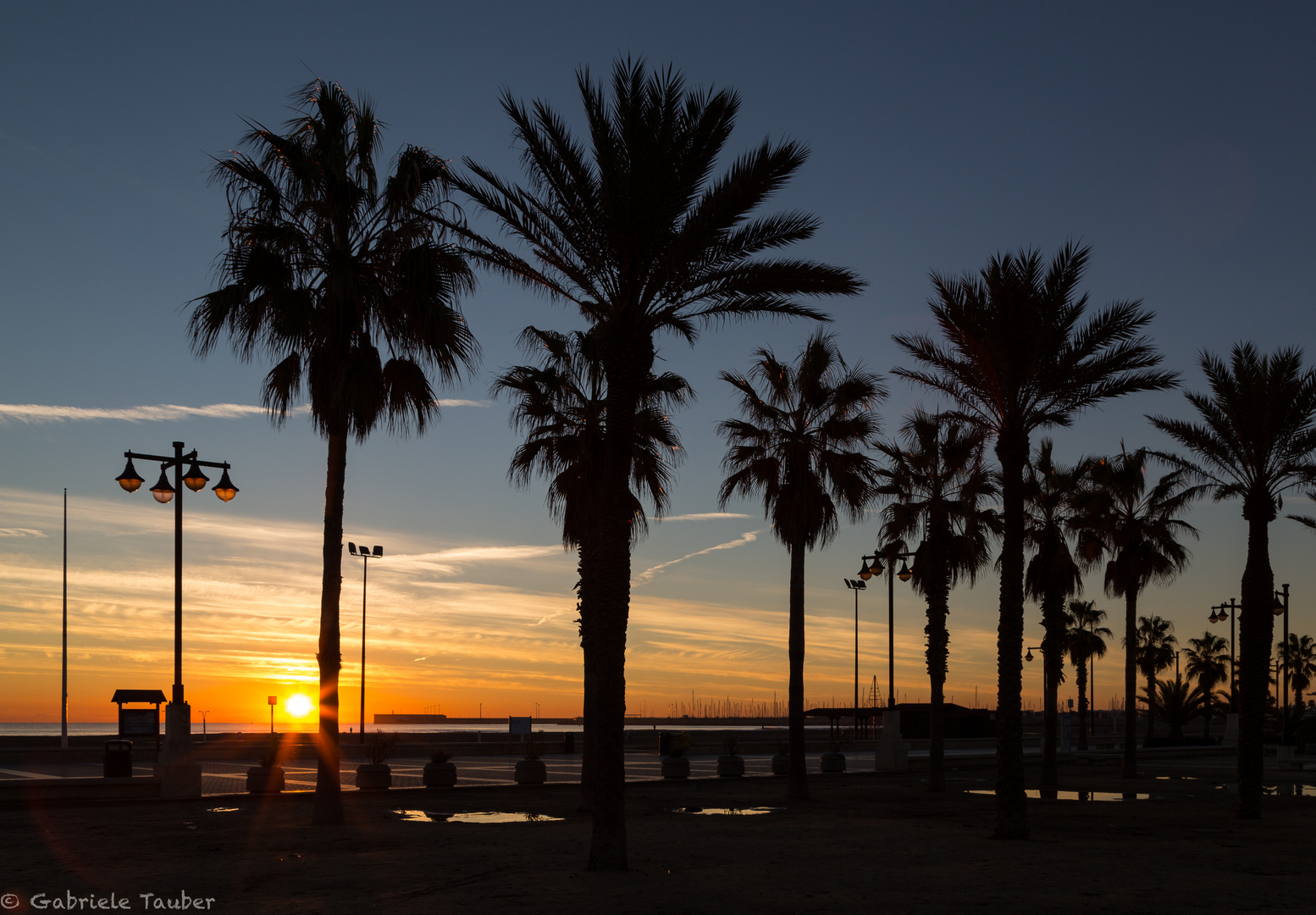 Sonnenaufgang Valencia