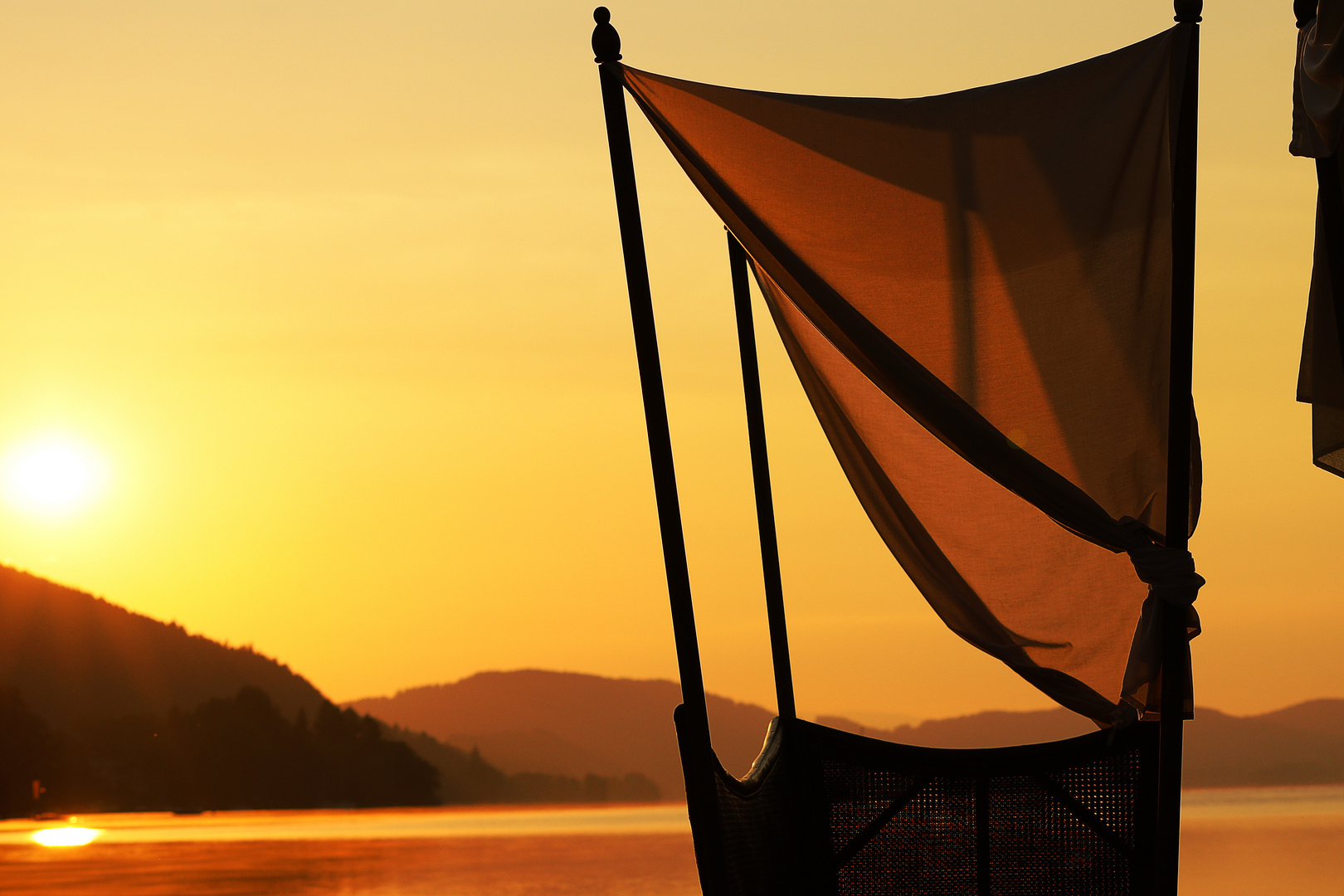 Sonnenaufgang Velden am Wörthersee