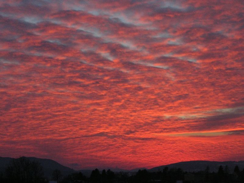 Sonnenaufgang Vösendorf