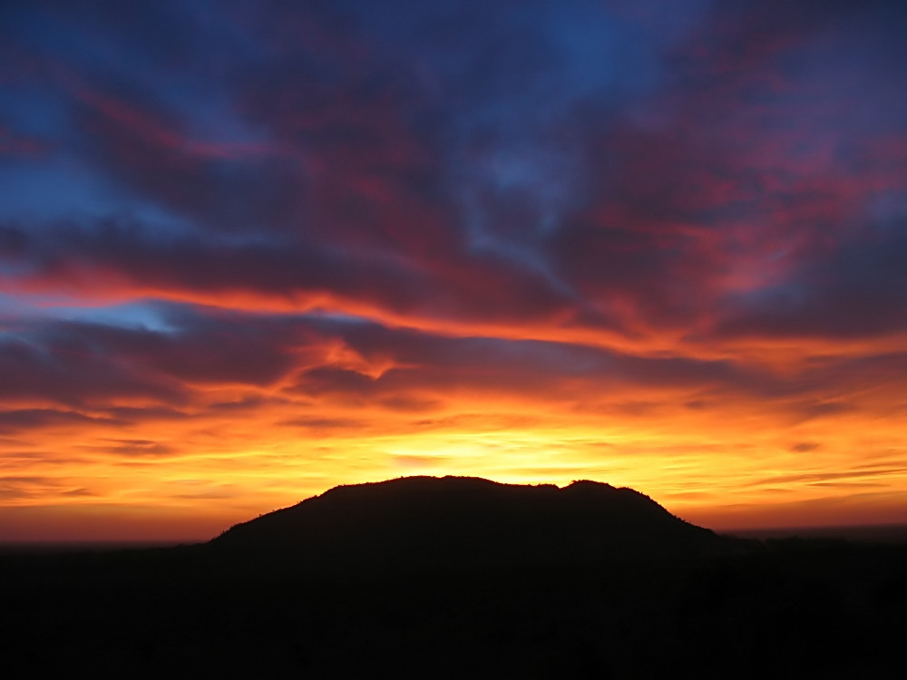 Sonnenaufgang Voi Lodge