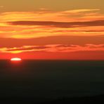 Sonnenaufgang vom Brocken aus