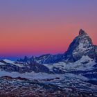 Sonnenaufgang vom Gornergrat gesehen_1503