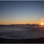 Sonnenaufgang vom Mirador de la Cumbre