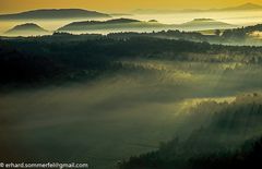 Sonnenaufgang vom Pfaffenstein