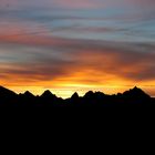 Sonnenaufgang vom Siedelhorn(CH-Wallis) aus