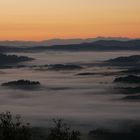 Sonnenaufgang vom Silberberg aus gesehen