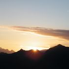 Sonnenaufgang vom Walmendinger Horn aus