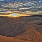 Sonnenaufgang von der Düne 45 (Namibia, HDR)