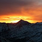 Sonnenaufgang von der Edelweißspitze aus