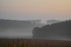 Sonnenaufgang von rechts